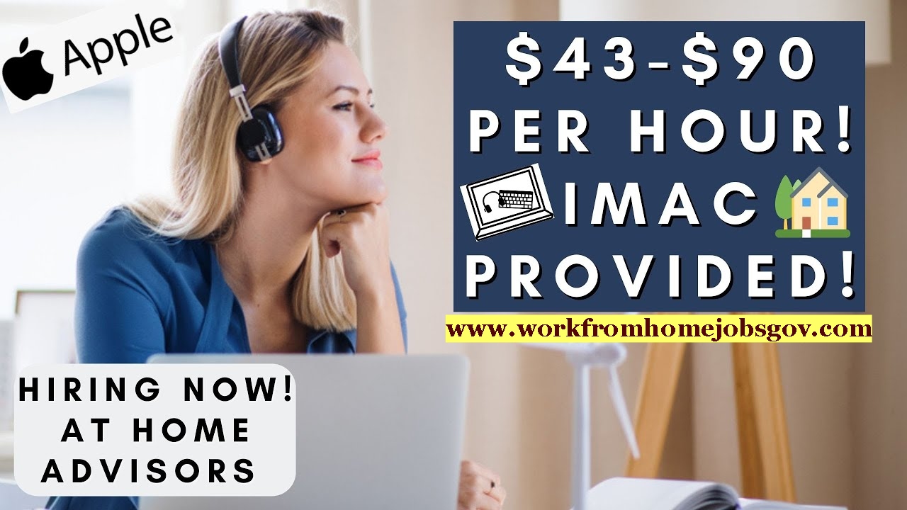 Apple Work From Home Jobs At Home Advisors (beginners) title=